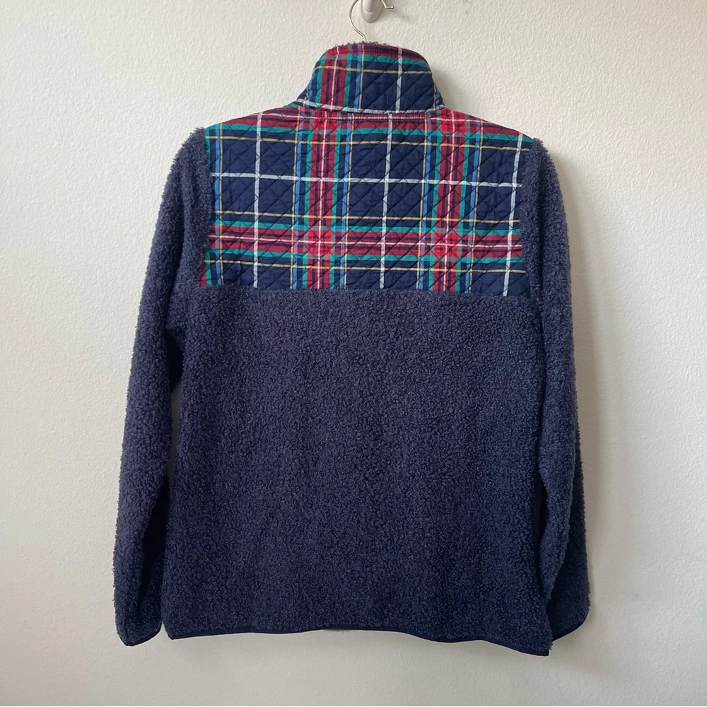 VERA BRADLEY Teddy Fleece Pullover Tartan Plaid BRAND NEW WITH TAG - Picture 5 of 11